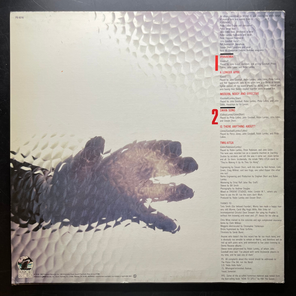 Brand X – Is There Anything About? (США 1982г.)