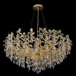 Подвесная люстра Eden EDEN SP10 GOLD Crystal Lux