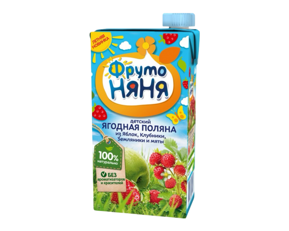 Нектар фруктовый ФрутоНяня Мультифрукт, 200 мл