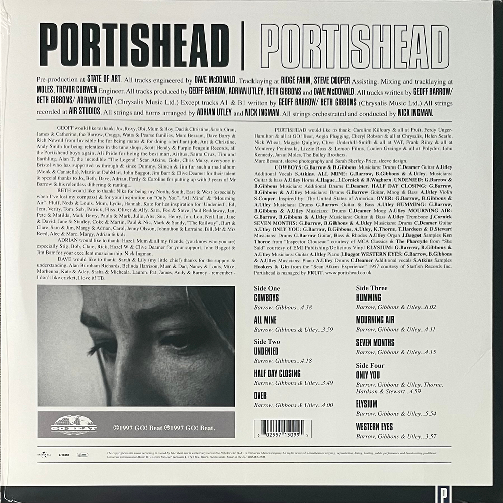 Portishead ‎– Portishead 2LP (Европа)