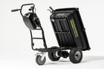 Аккумуляторная самоходная садовая тележка Greenwork 82GC, 82v, 106 л, (7400607), без АКБ и ЗУ
