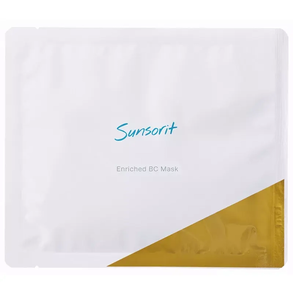 Sunsorit Лифтинговая антивозрастная маска для лица на основе биоцеллюлозы Сансорит- Enriched BC Mask, 25 мл х 1 шт.
