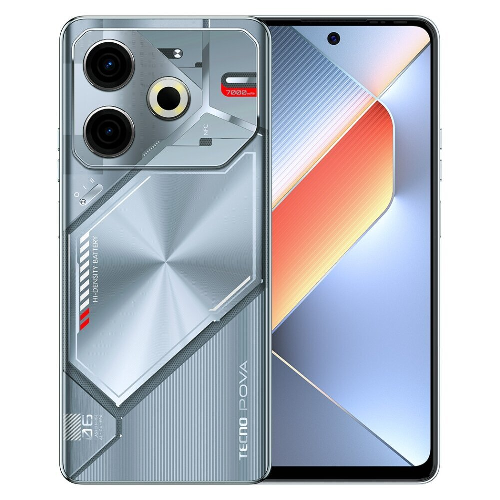 Смартфон TECNO Pova 6 Neo 8/256 ГБ, Ru, Silver