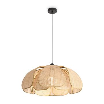 Подвесной светильник 1*Е27 FR5529PL-01B чёрный/бежевый Cocoon Freya