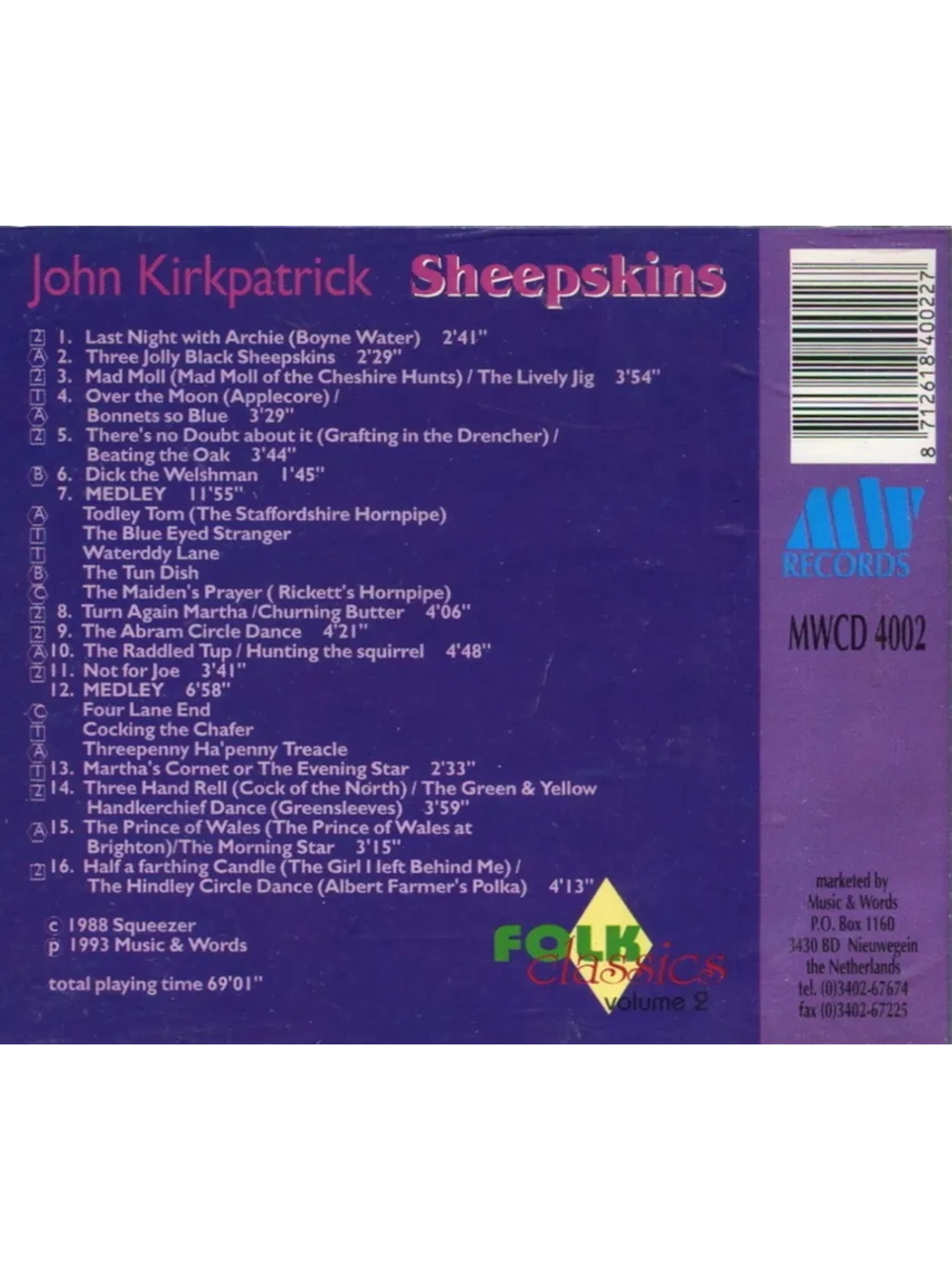 John Kirkpatrick — Sheepskins