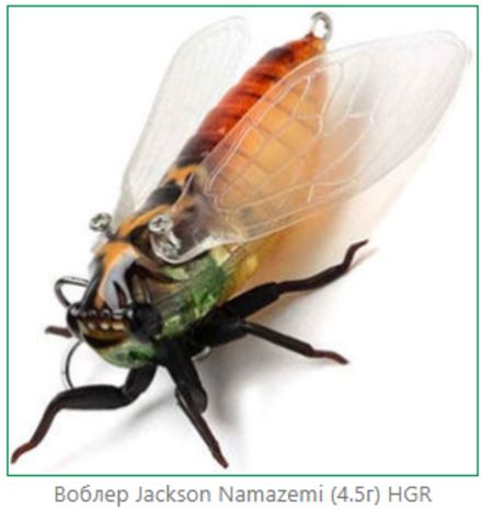 Воблер JACKSON Namazemi 42 4.5g #HGR