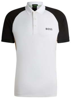 Мужское теннисное поло BOSS Active Paddy Colour Blocked