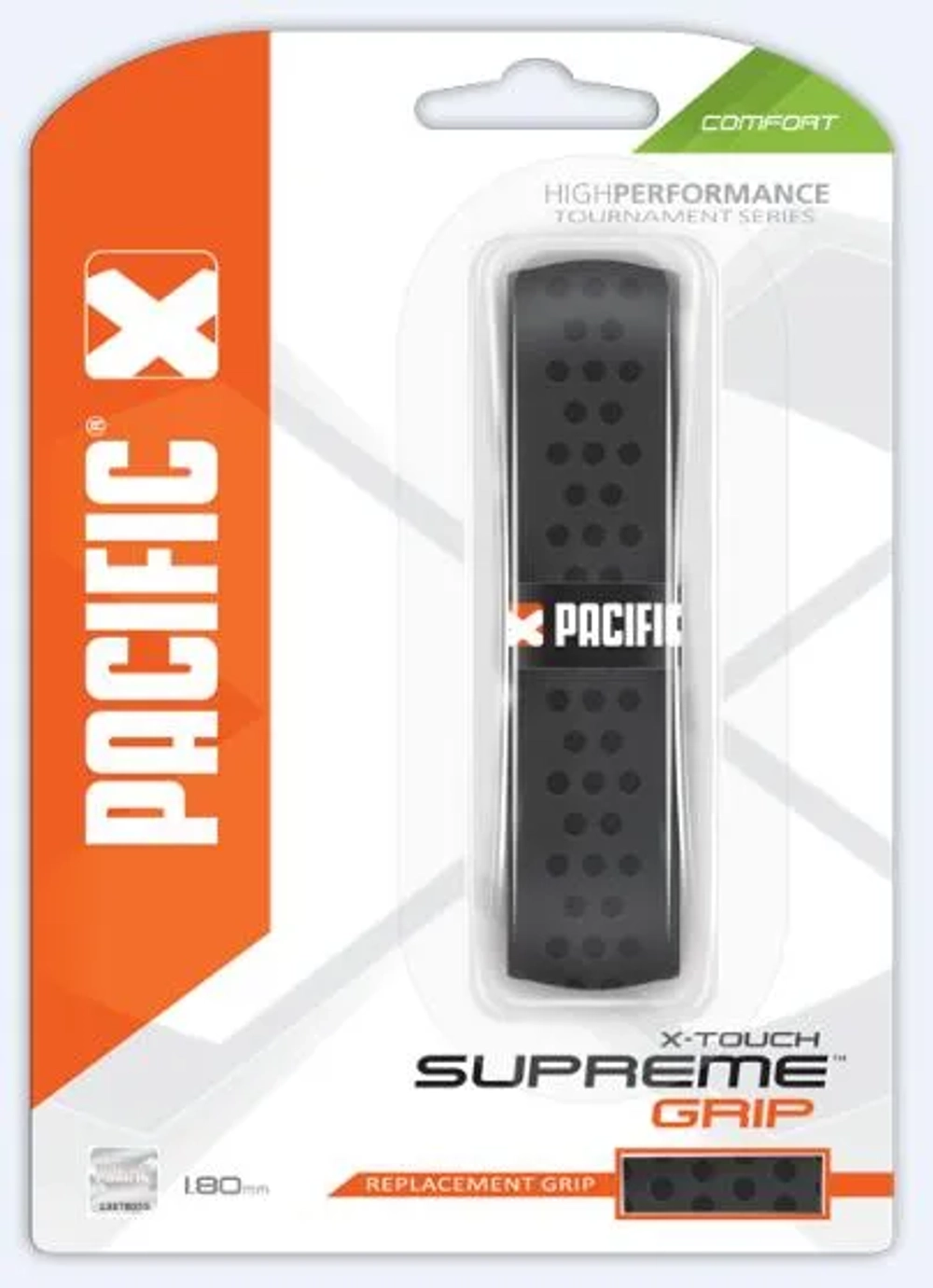 Базовая теннисная намотка Pacific Supreme Grip X-Touch 1P - black
