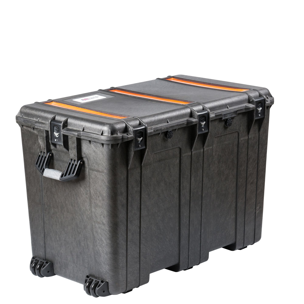 Кейс пластиковый OffRoadTeam Серия-Alps объем 249,18 л, внутренние разм 872x470x608 мм, IP67, с колёсами