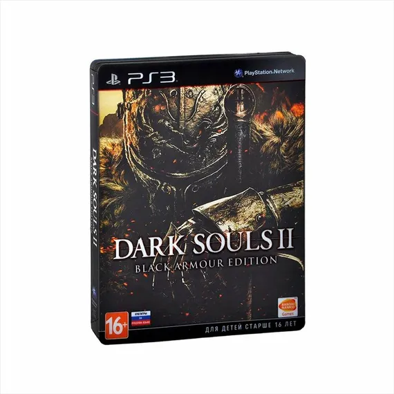 PS3 Dark Souls II (2) Black Armor Edition (Новый, Русские субтитры, BLES-01959)