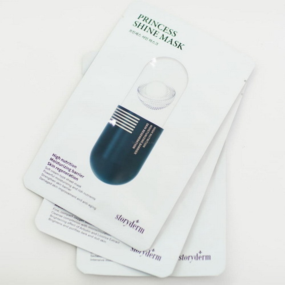 Princess Shine Mask Storyderm | Тонизирующая маска-энергетик