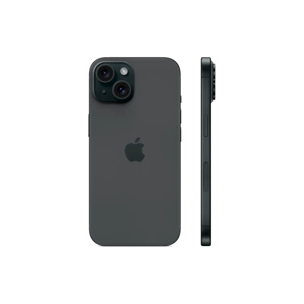 Смартфон Apple iPhone 15 512GB Dual Sim, Black (Черный)