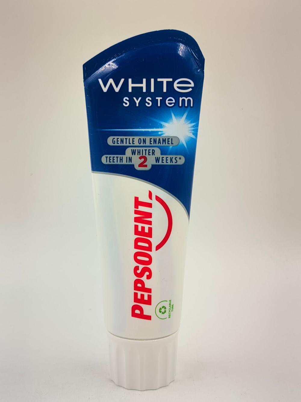 Зубная паста Pepsodent White System с кальцием и фтором, 75 мл