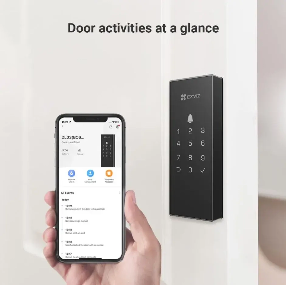 CS-DL03 (WBCP) SmartLock дверной замок