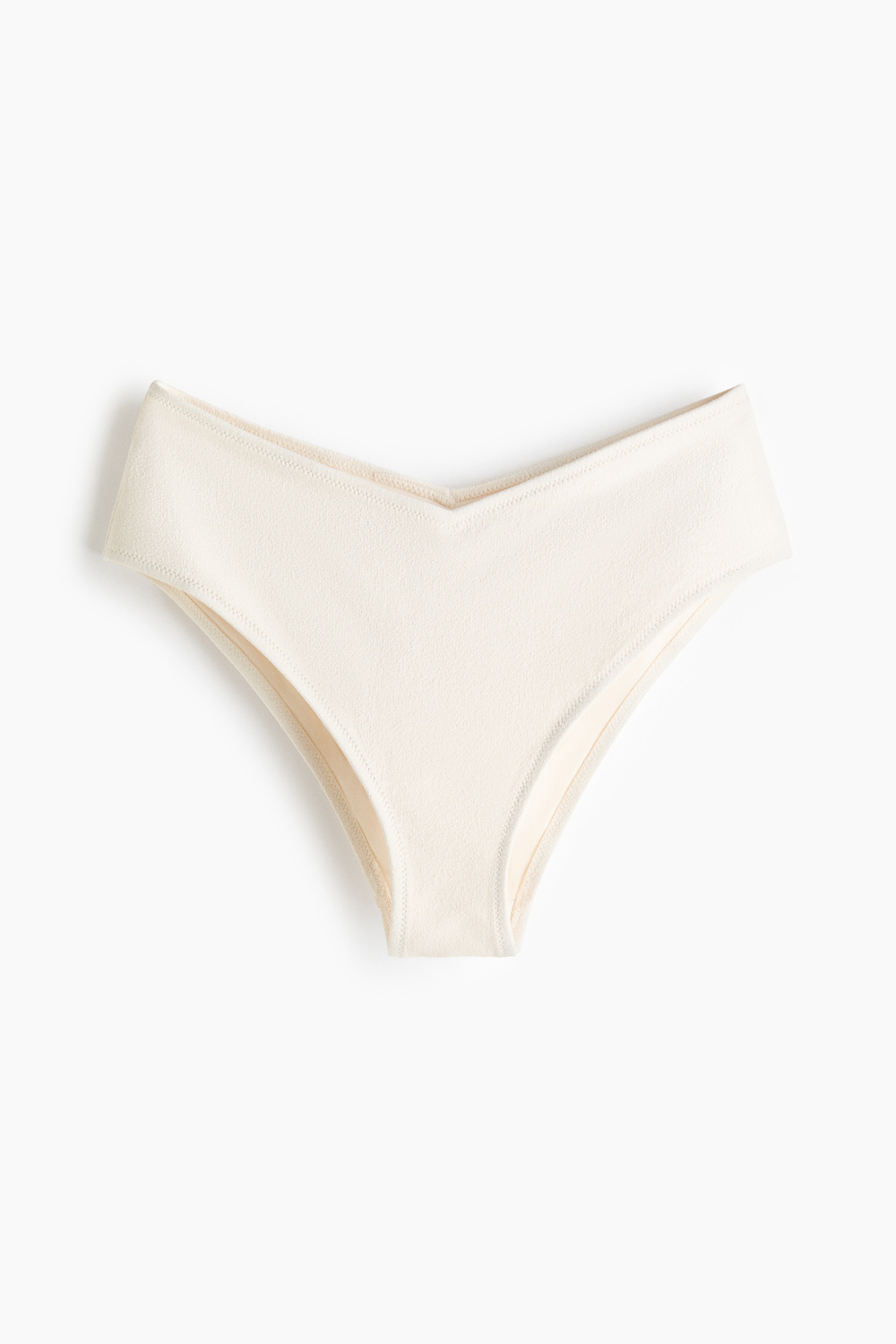Низ бикини Cheeky — Светло-бежевый/С леопардовым принтом - H&M