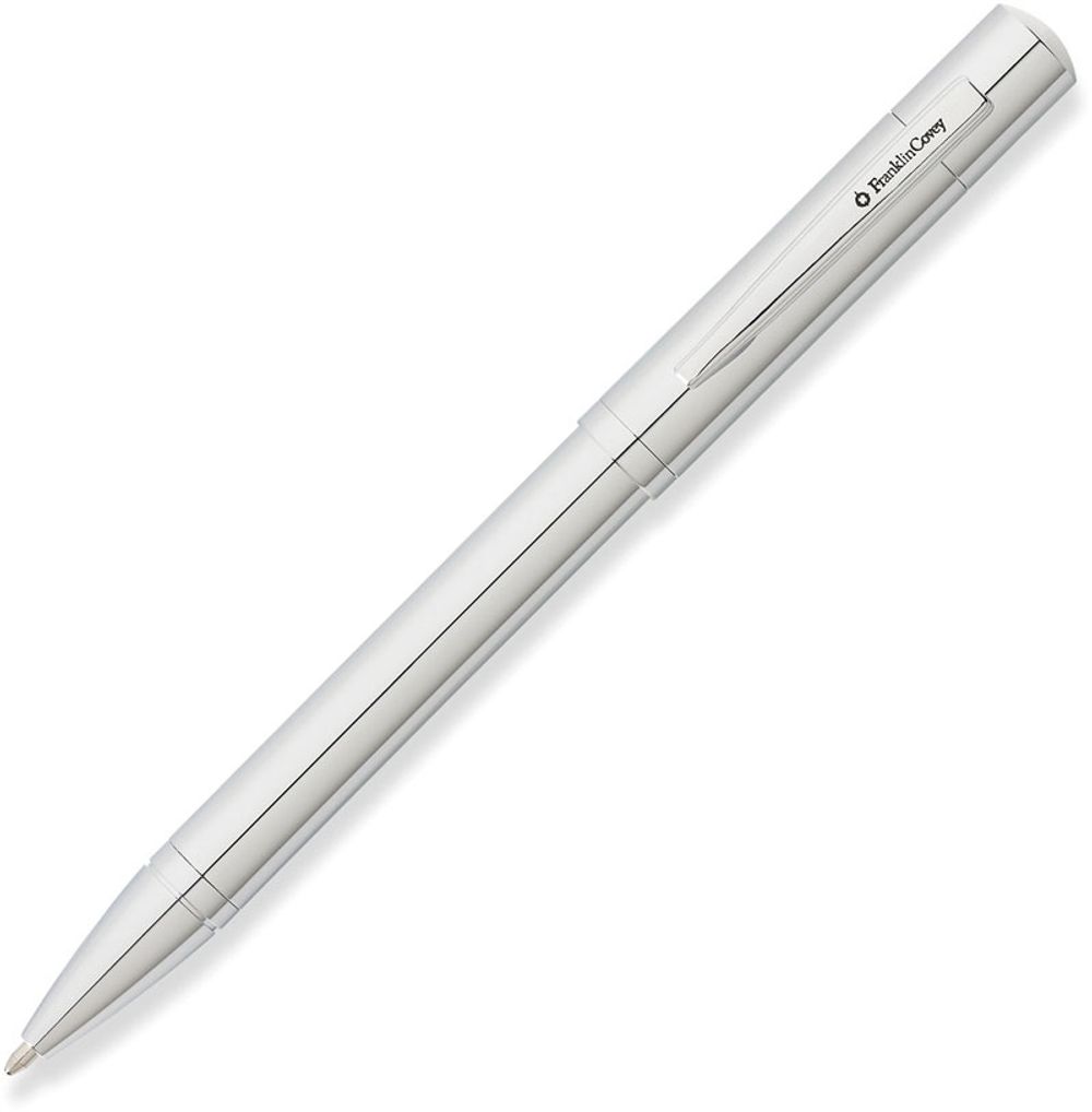 Шариковая ручка Franklin Covey Greenwich Chrome в футляре (FC0022-2)