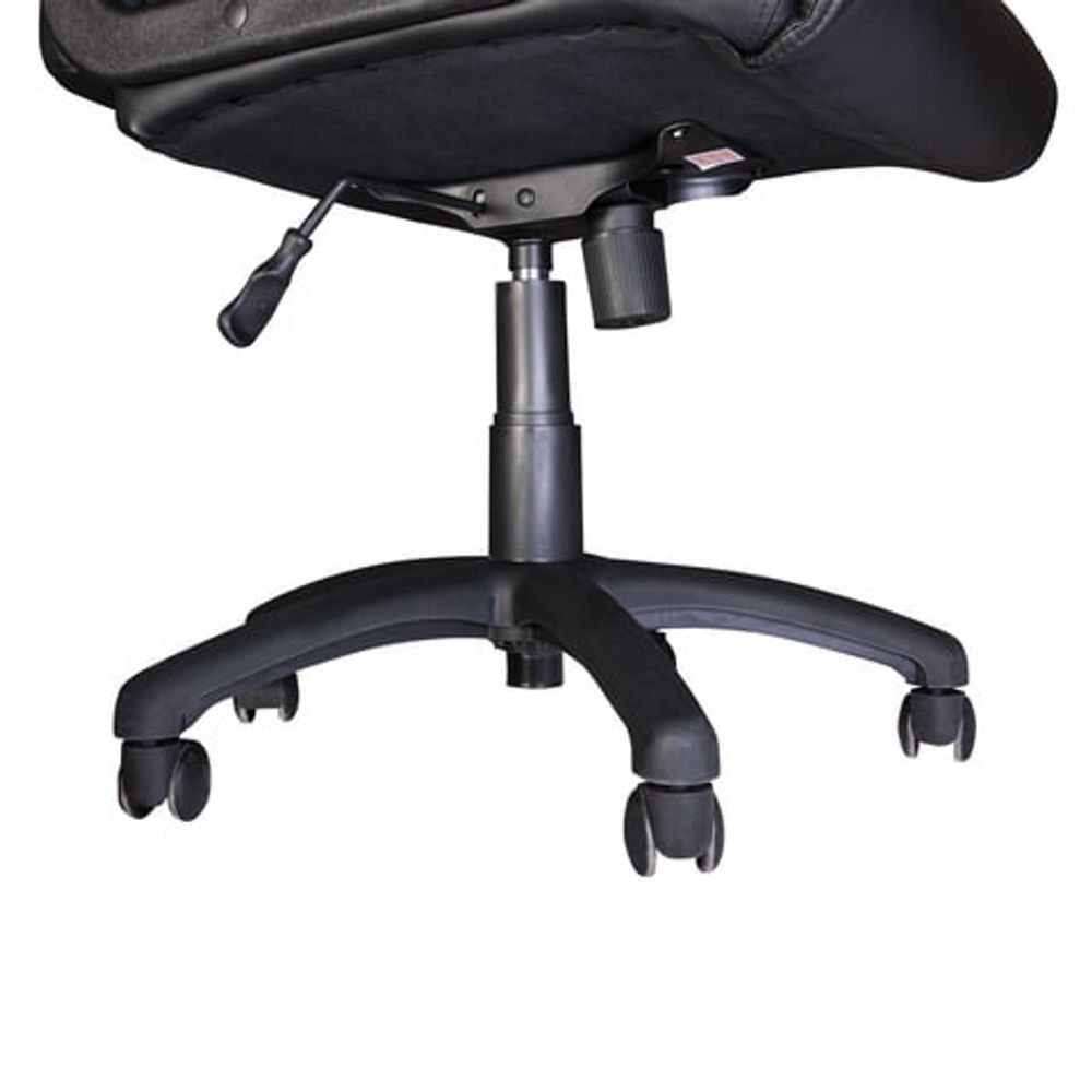 Кресло офисное BRABIX "Supreme EX-503", экокожа, черное, 530873