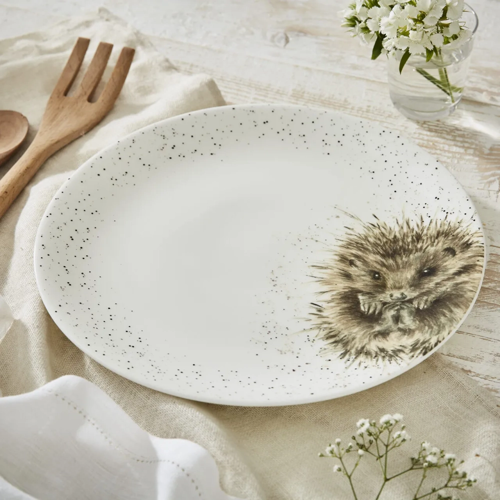 Royal Worcester Wrendale Designs 30 см буфетная тарелка ежик EAN 749151740747