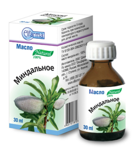 Масло косметическое миндальное, 30 мл