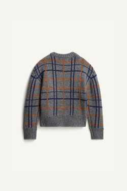 ZARA СВИТЕР В КЛЕТКУ - LIMITED EDITION, РАЗНОЦВЕТНЫЙ
