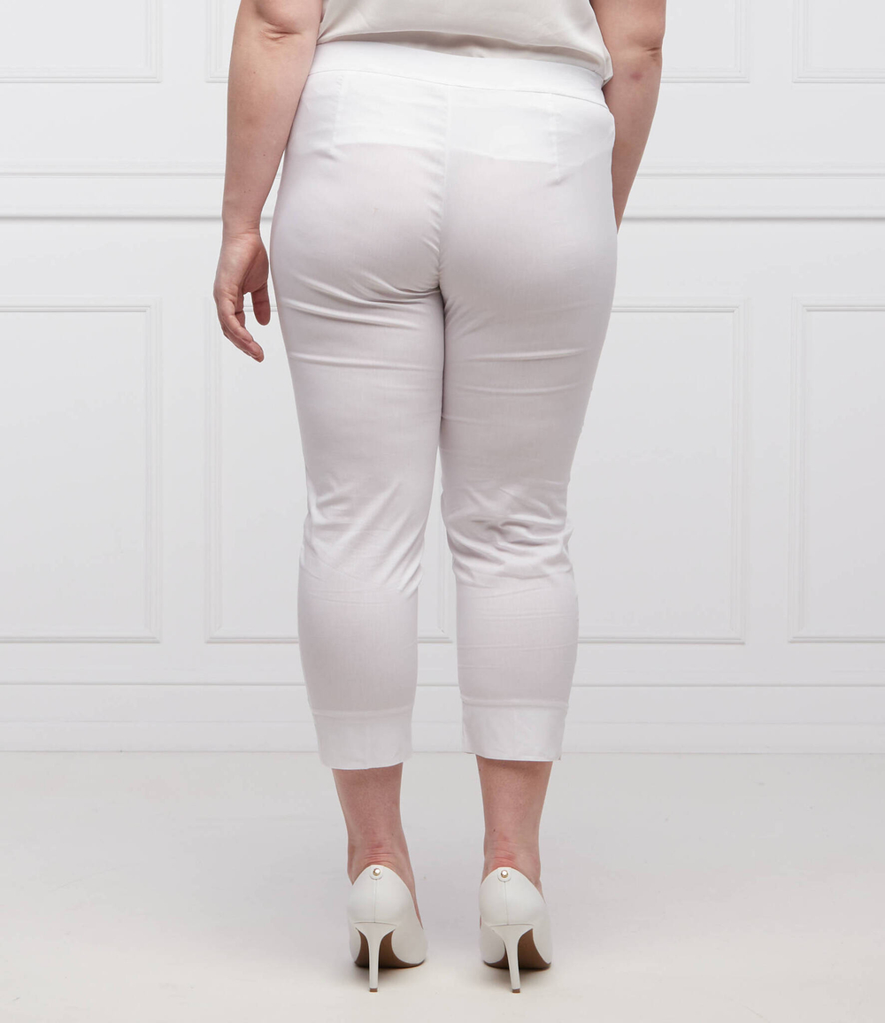 штаны renzo plus size Persona by Marina Rinaldi - белый(1132062)