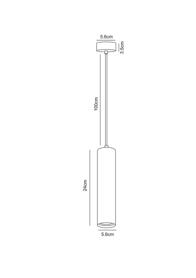 Точечный подвесной светильник Arte Lamp SIRIUS A1524SP-1WH, 1хGU10