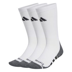 Носки теннисные Adidas Performance Grip Climacool Cushioned Crew 3P - white/grey
