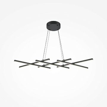 Подвесной светодиодный светильник 40W 3000К-4000К MOD244PL-L50BK чёрный Halo Maytoni