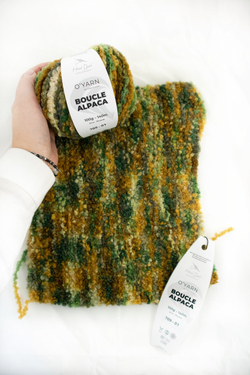Пряжа O'Yarn BOUCLE ALPACA, 100г