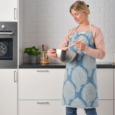 Кухонный фартук IKEA KALFJARIL, Бежевый с рисунком, 67х85 см