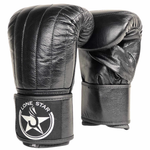 Перчатки снарядные LONE STAR на липучке, LEATHER
