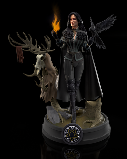 Yennefer Йеннифэр Ведьмак The Witcher Коллекционная Фигурка Аниме