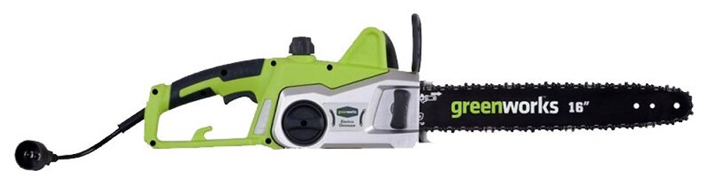 Цепная пила электрическая Greenworks GCS1840 1800W, шина 40см, цепь 56 зв, 3/8, 1.3 20027