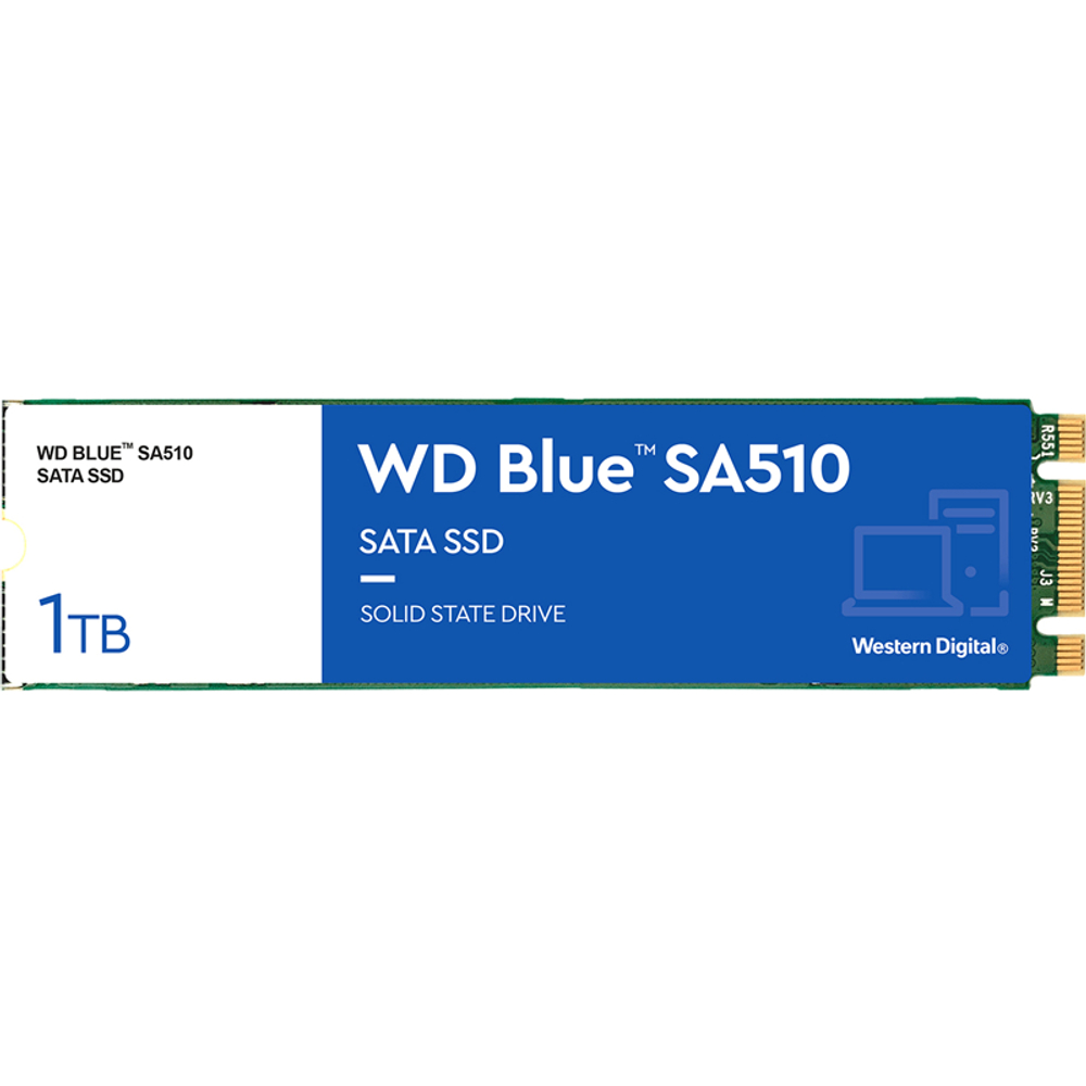 Твердотельный накопитель SSD WD Blue SA510 1.0TB WDS100T3B0B