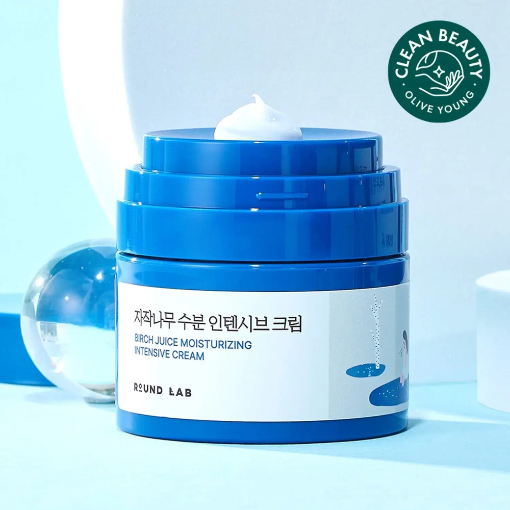 Интенсивный увлажняющий крем Round Lab Birch Juice Moisturizing Intensive Cream, 50ml