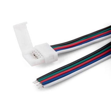 Коннектор для лент 5050+5050 24V 60Led 14,4W IP20 RGBW гибкий односторонний (10шт) Elektrostandard