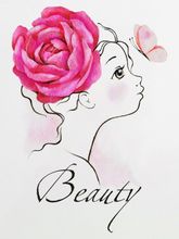 Боди авторский принт "Beauty"