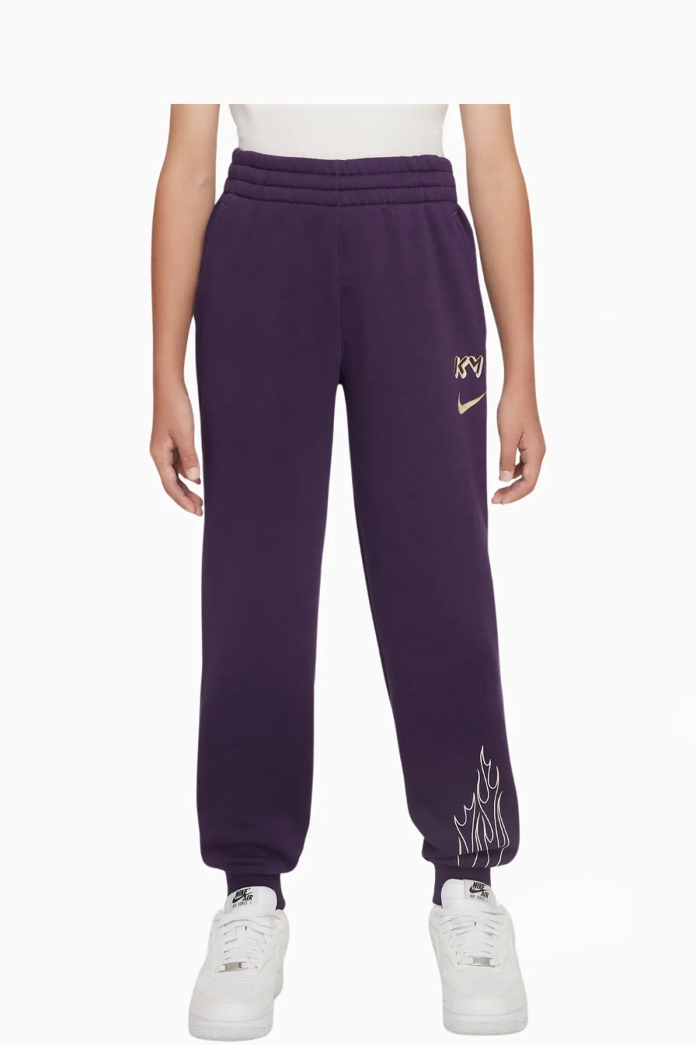 Штаны Nike Kylian Mbappé Club Fleece Junior - фиолетовый