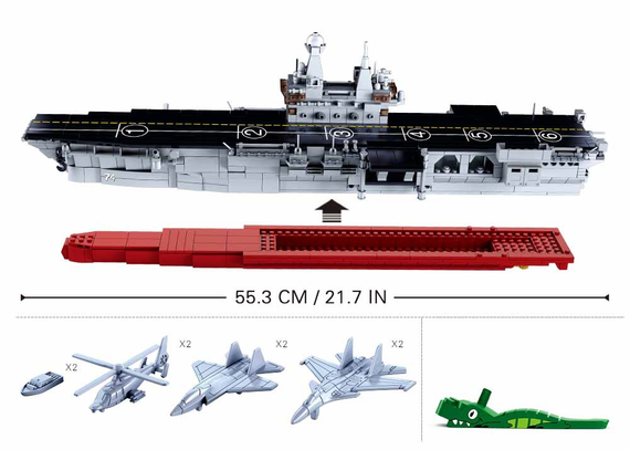 Konstruktor \ Конструктор Model Bricks/Amfibisch Aanvals