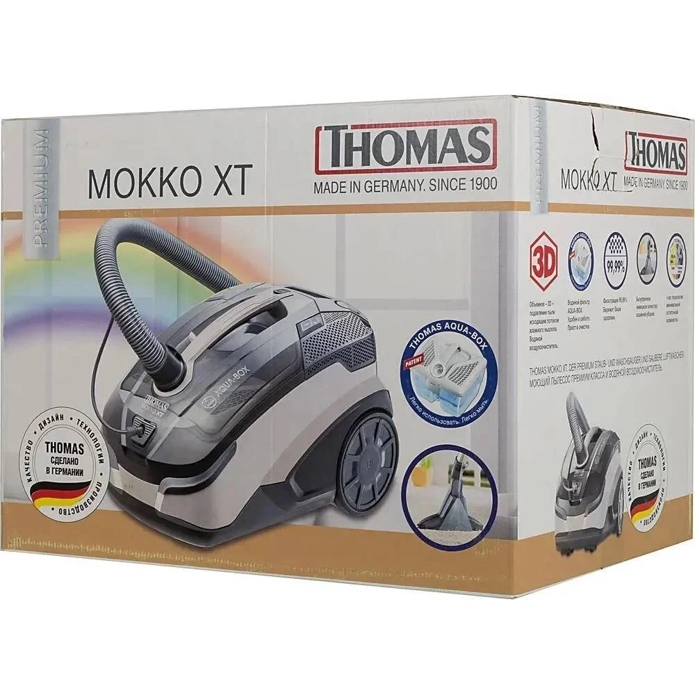 Пылесос моющий Thomas Mokko XT Aqua-Box 1600Вт графит