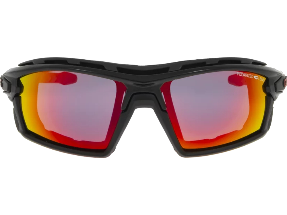 Спортивные очки GOG Glaze / Black/Red / Polarized Reflex Red