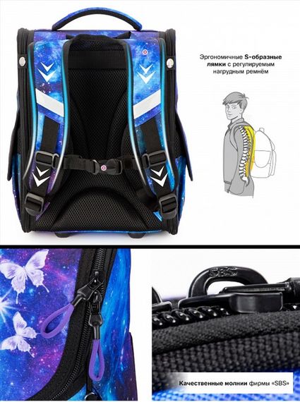 Çanta \ Bag \ Рюкзак Ранец SkyName 2095 + брелок мишка