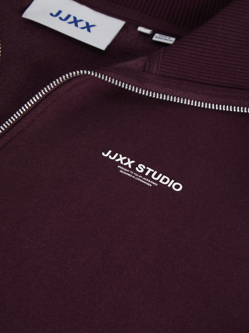 Женская минималистичная толстовка на молнии с логотипом Vesterbro - Jack & Jones