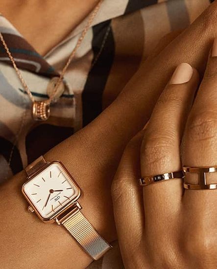 Наручные часы Daniel Wellington Quadro Studio DW00100517 22x22мм