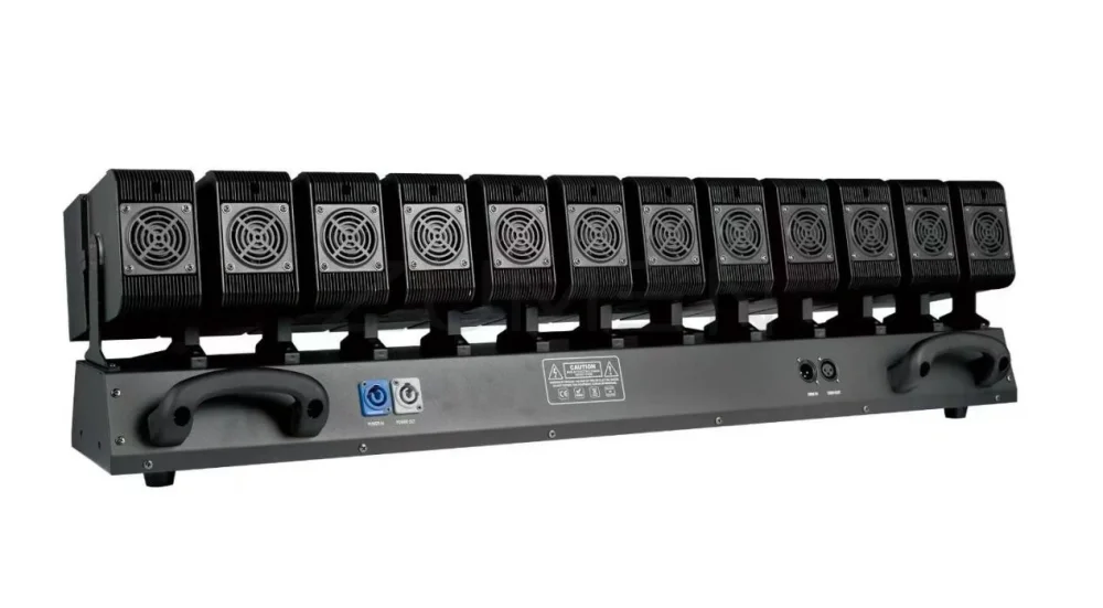 M1260-ZB — LED Moving Bar 12×60 Вт RGBW с зумом 3°–45°