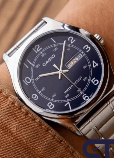 Casio MTP-V006D-2B — мужские наручные часы