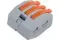 Клемма Navigator NTC-R 3*4 с рычагами серая 24861