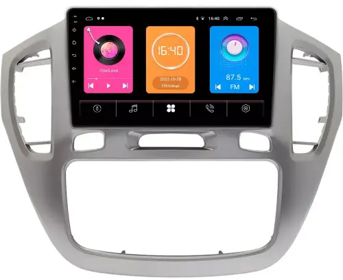 Магнитола для Toyota Highlander, Kluger 2000-2007 - GT9-614 на Android 10