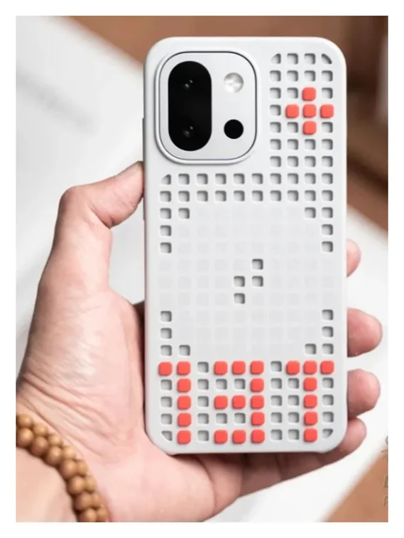 Защитный чехол для Oneplus 13T c MagSafe серая сетка (Gray)