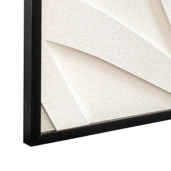 Панно декоративное с эффектом 3d minimalism, с черной рамой, 70х100 см